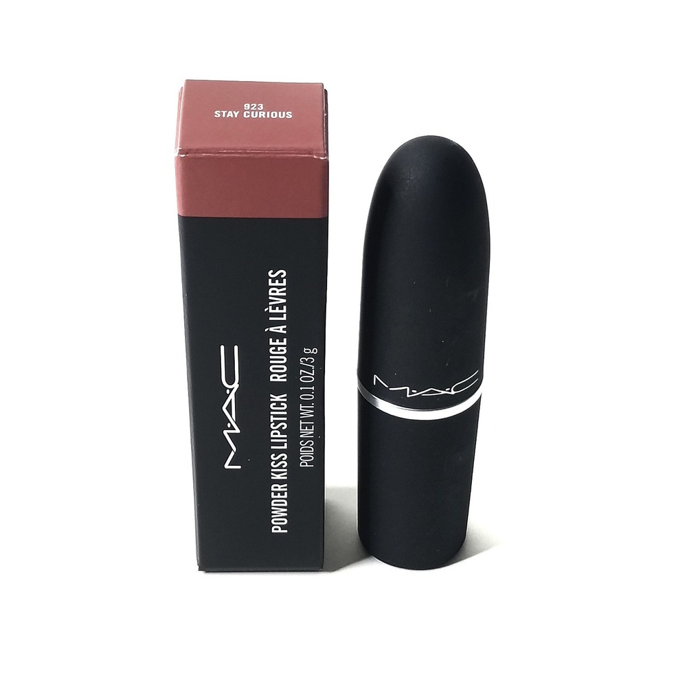 MAC COSMETICS Powder Kiss Lipstick 923 STAY CURIOUS Discontinued